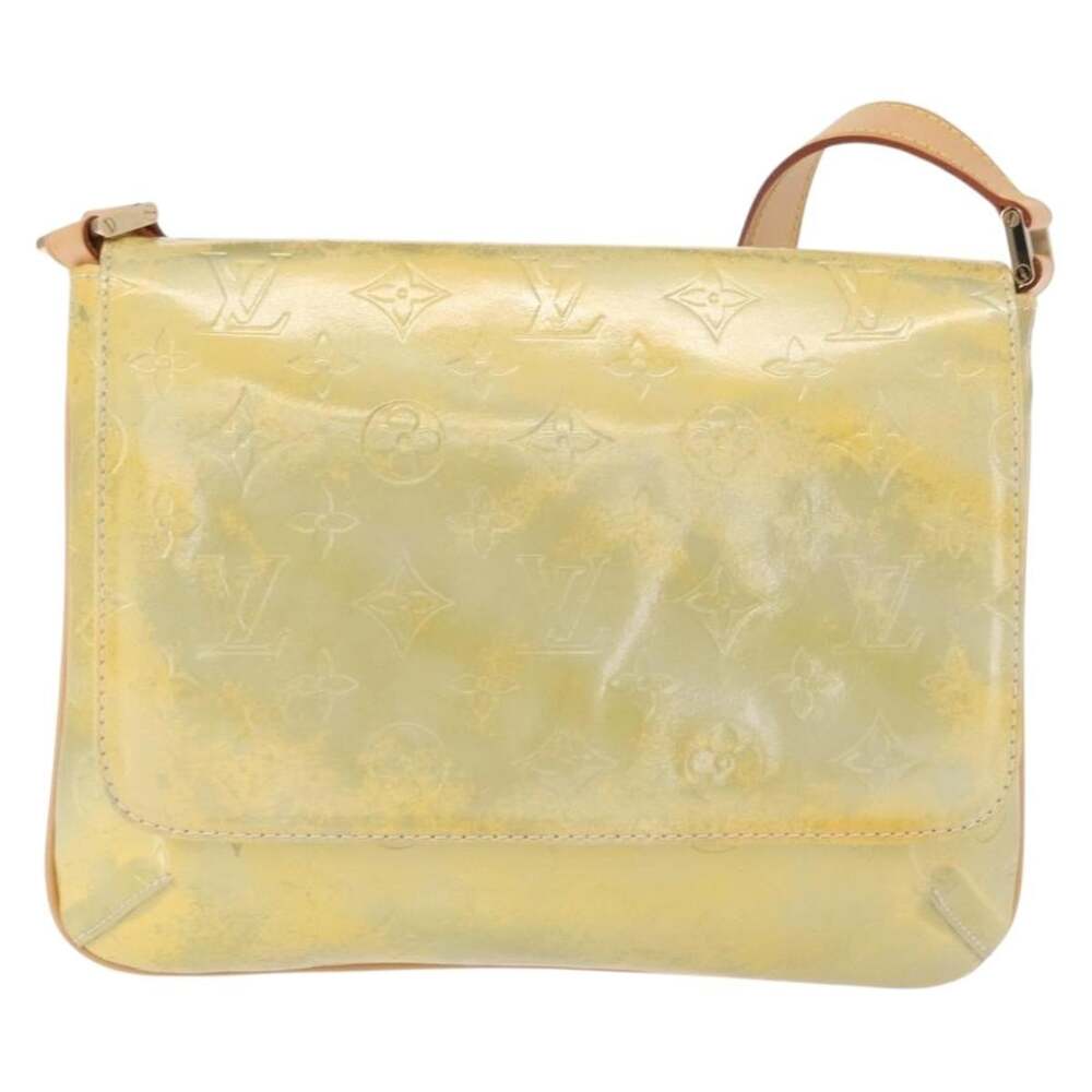 Louis Vuitton Monogram Vernis Thompson Street Shoulder Bag Gray